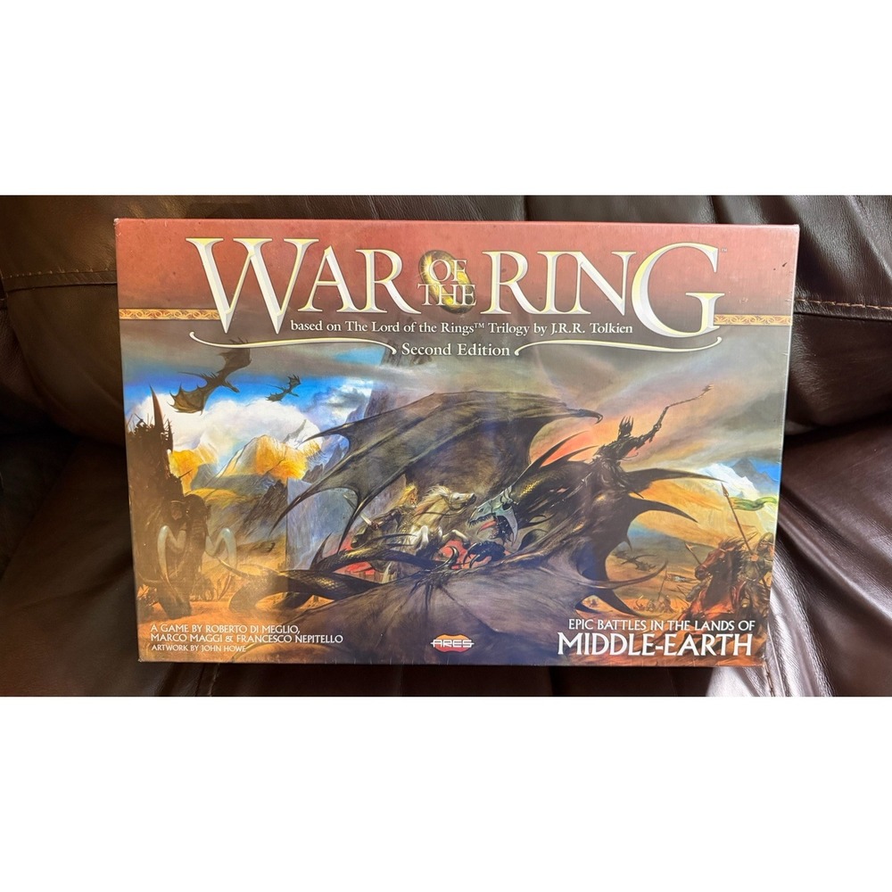 Lord of the Rings War of the Ring 2nd Second Edition Ares Games New Sealed